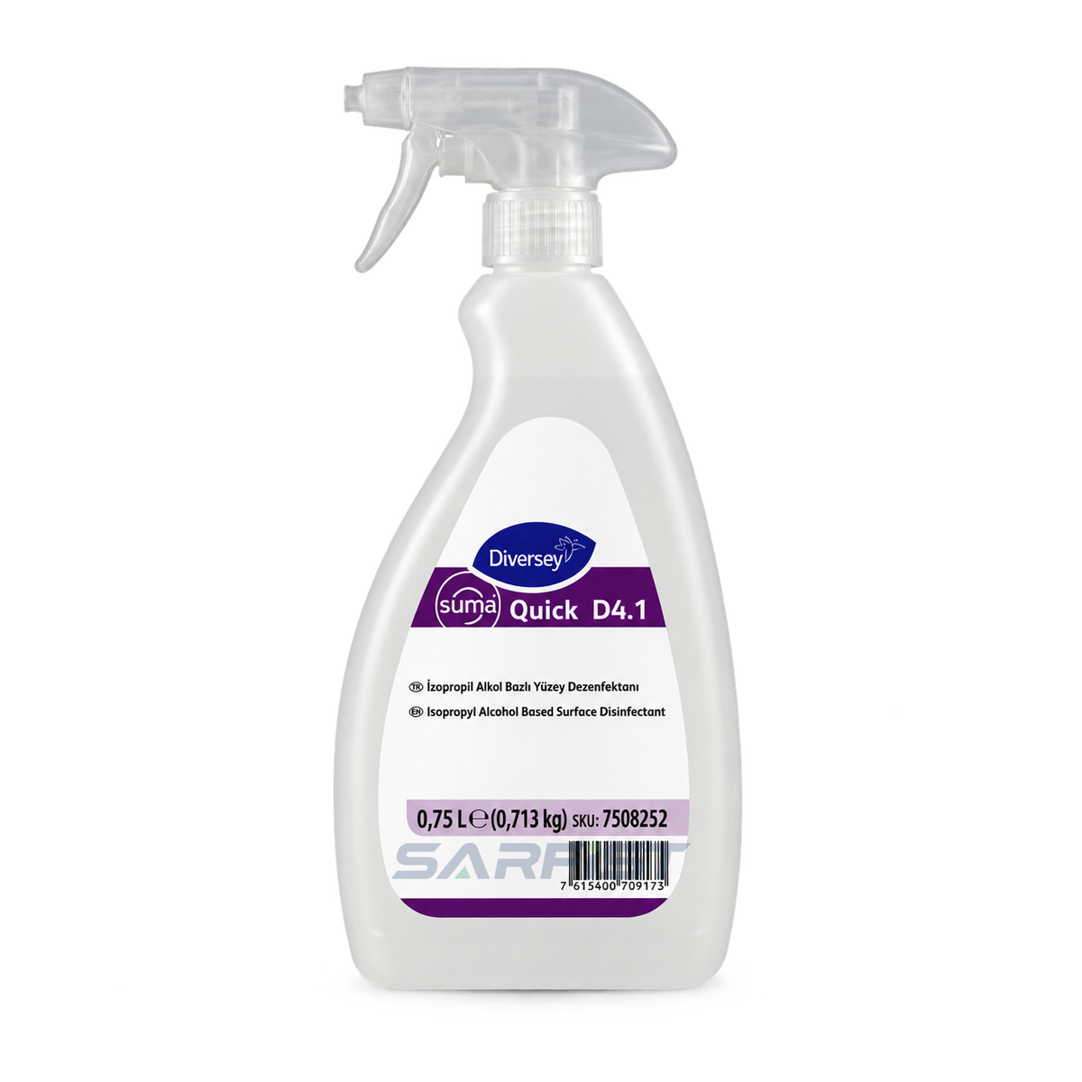 Diversey Suma Quick D4.1 Yüzey Dezenfektanı Sprey 750ml